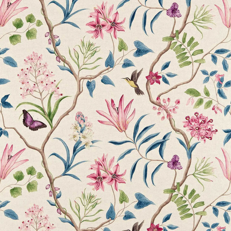 DVOY223297 Curios Clementine Indienne Fabric by Sanderson