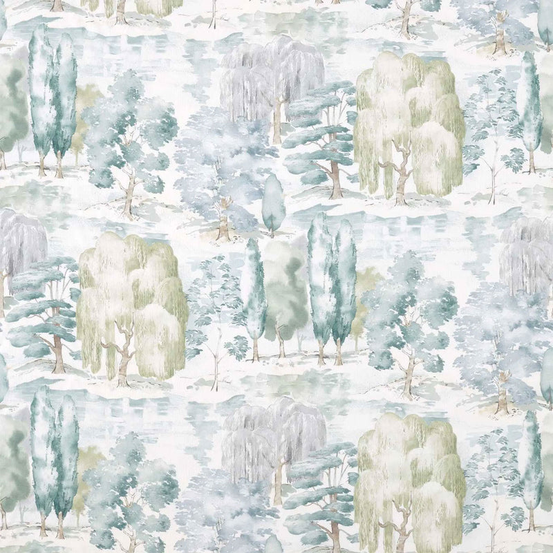 DWAP226266 Curios Waterperry Mint Fabric by Sanderson