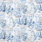 DWAP226267 Curios Waterperry Indigo Fabric by Sanderson