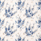 DWAP226288 Curios Delphiniums Indigo Fabric by Sanderson