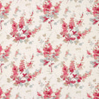 DWAP226290 Curios Delphiniums Coral Fabric by Sanderson