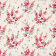 DWAP226290 Curios Delphiniums Coral Fabric by Sanderson
