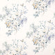 Curios Magnolia & Blossom Mineral/Teal Fabric by Sanderson