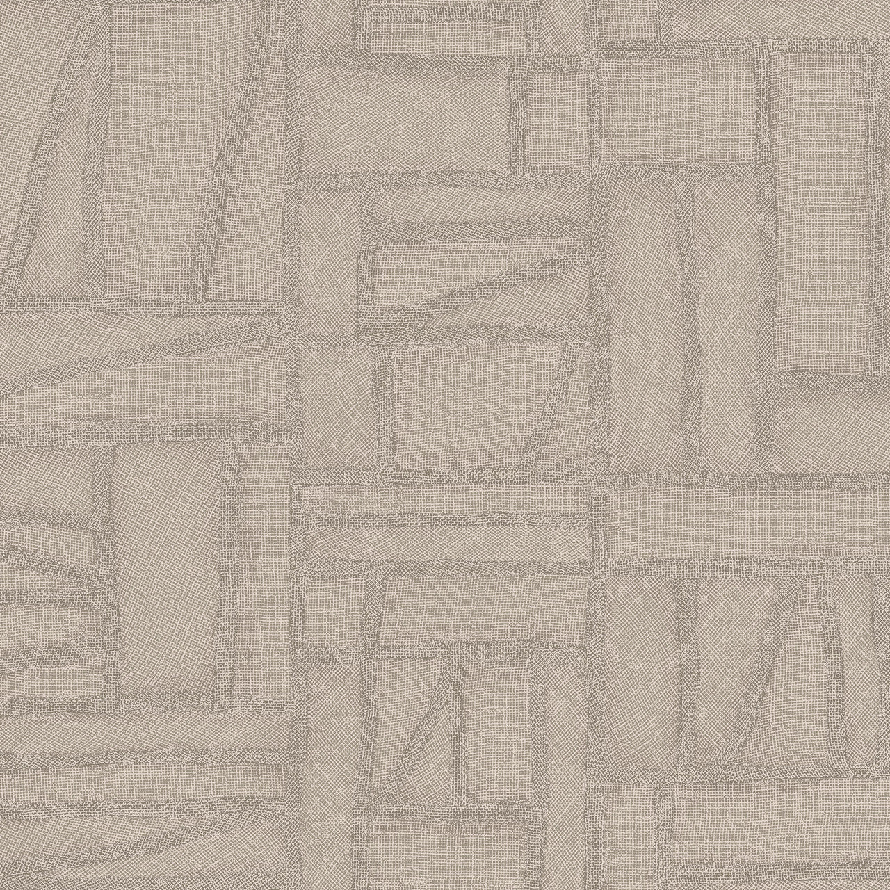 57542 Bojagi Essentials Costura Greige Wallpaper By Arte