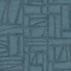 57543 Bojagi Essentials Costura Deep Indigo Wallpaper By Arte