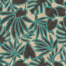 57581 Botanis Essentials Costura Nutmeg Teal Wallpaper By Arte