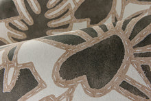 57583 Botanis Essentials Costura Toffee Cloth Wallpaper By Arte