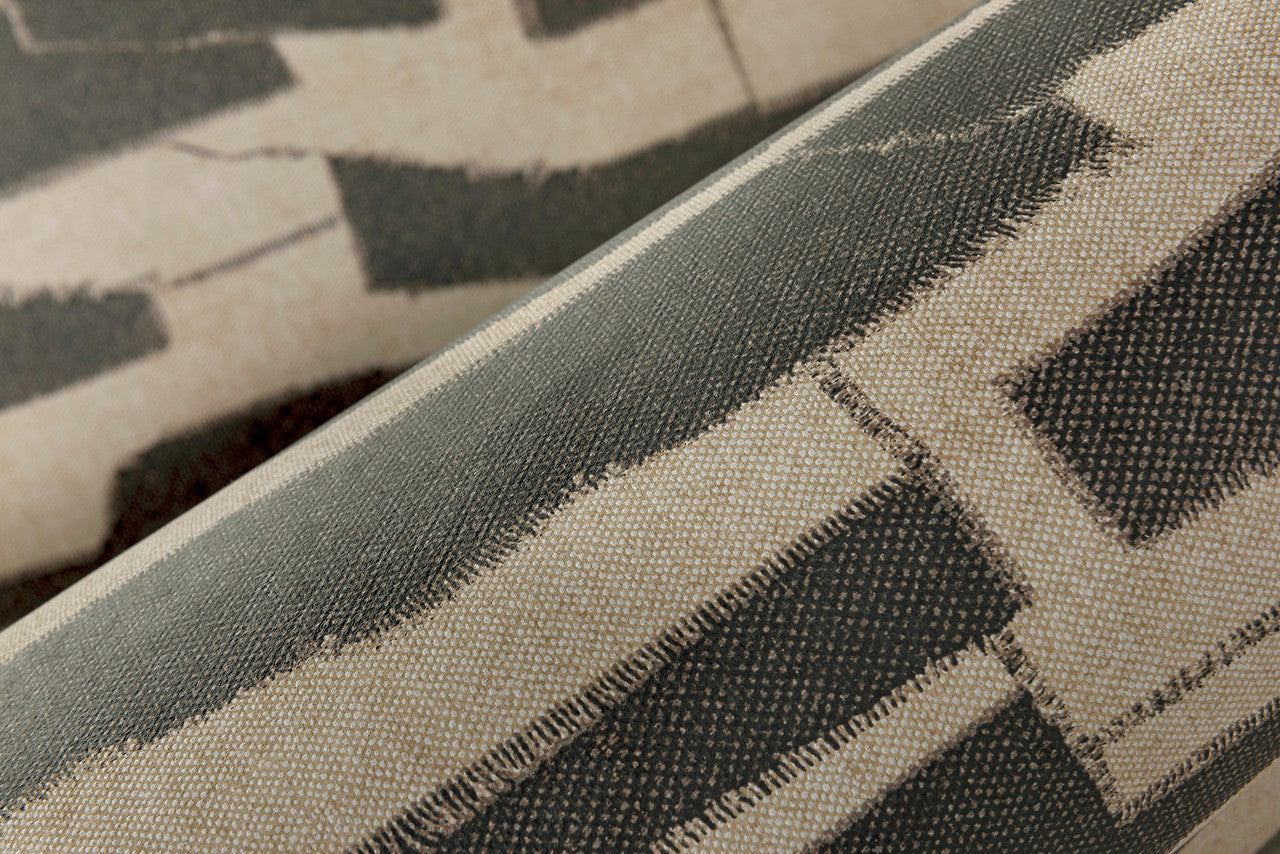 57560 Gabarit Essentials Costura Charcoal Linen Wallpaper By Arte