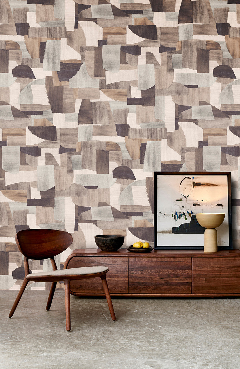 57602 Urban Essentials Costura Ceruse Wallpaper By Arte
