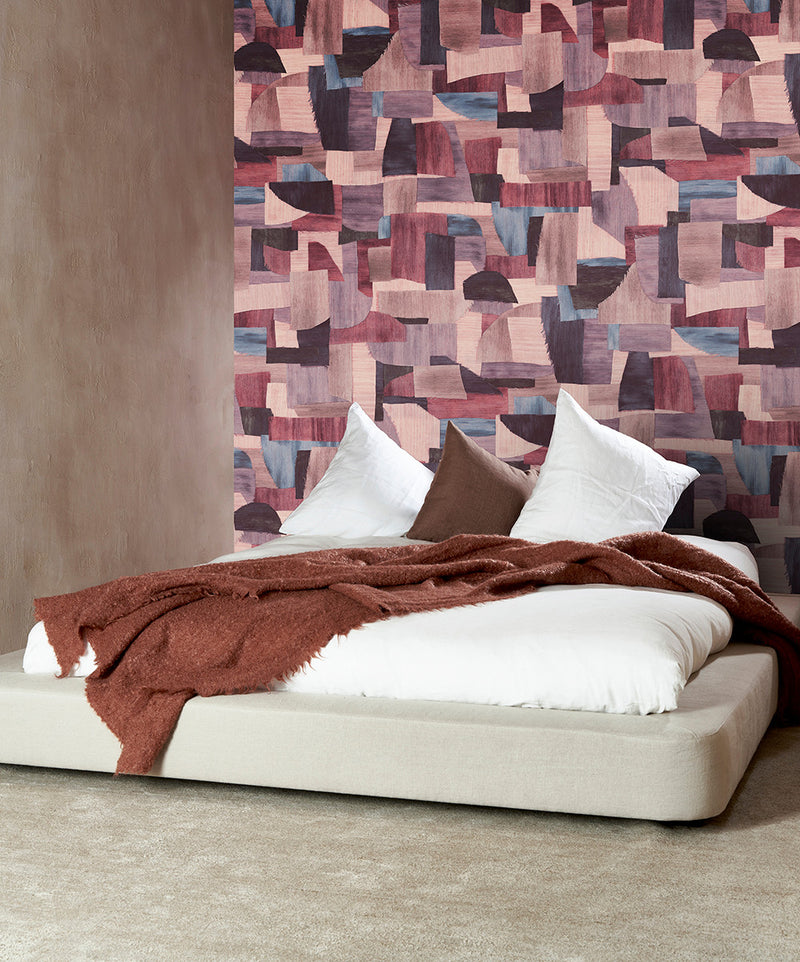 57603 Urban Essentials Costura Garance Wallpaper By Arte