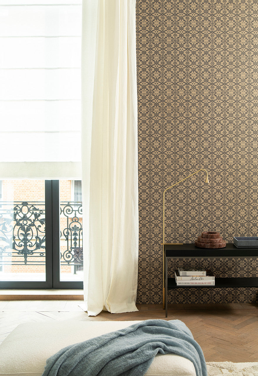 60541 Le Prestige Essentials L'Invité Sunlight Wallpaper By Arte