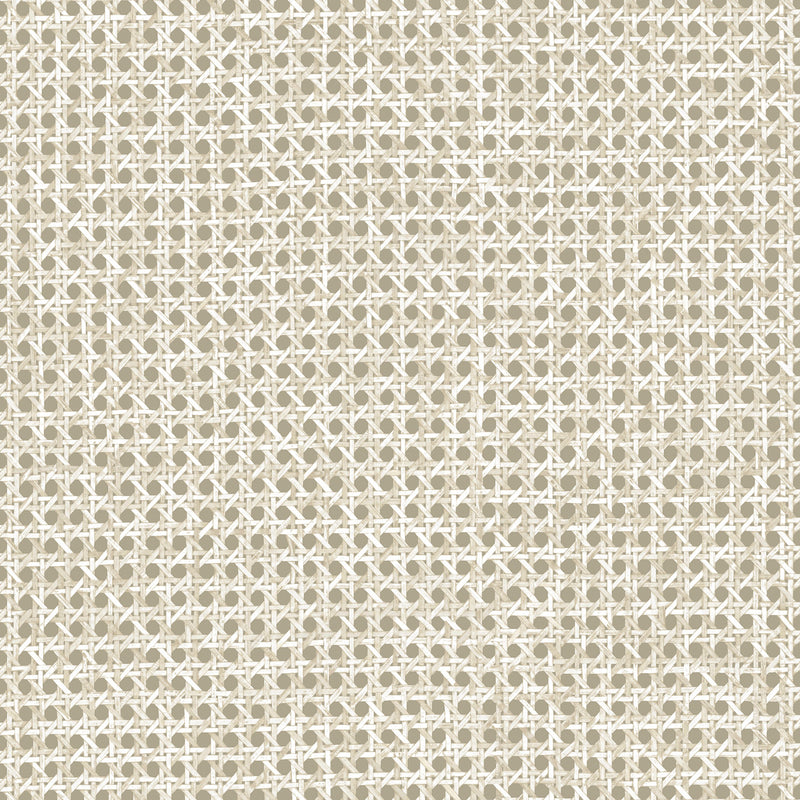 60511 Le Rotin Essentials L'Invité Taupe Wallpaper By Arte