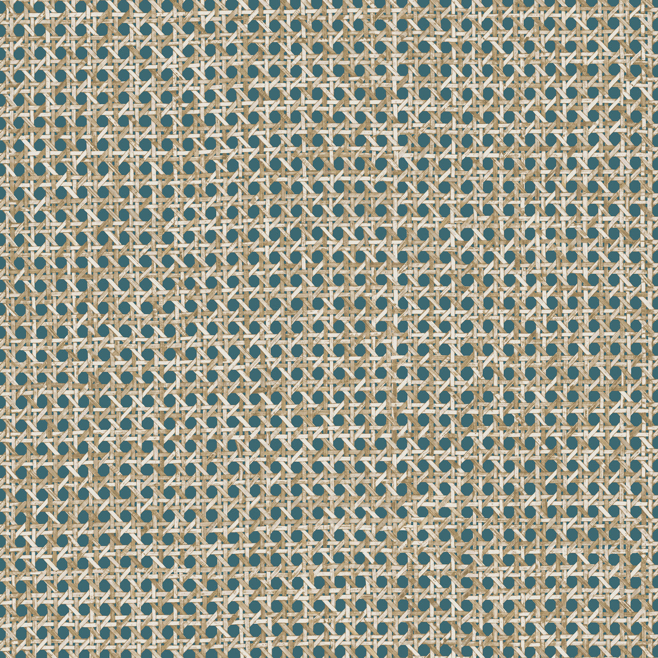 60513 Le Rotin Essentials L'Invité Peacock Wallpaper By Arte