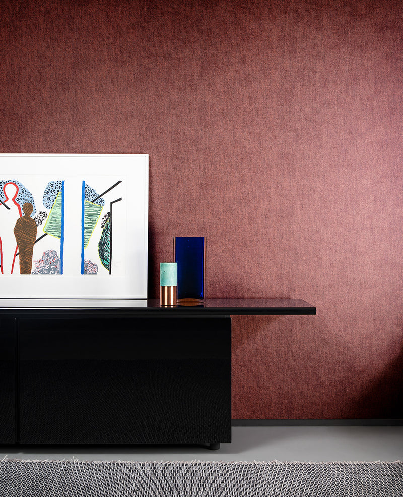 91606C Granville Essentials Palette Amaranth Wallpaper By Arte