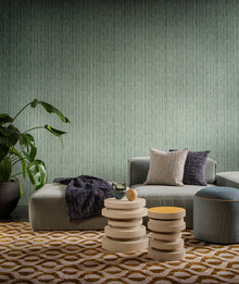 73041A Sergé Essentials Palette Malachite Wallpaper By Arte