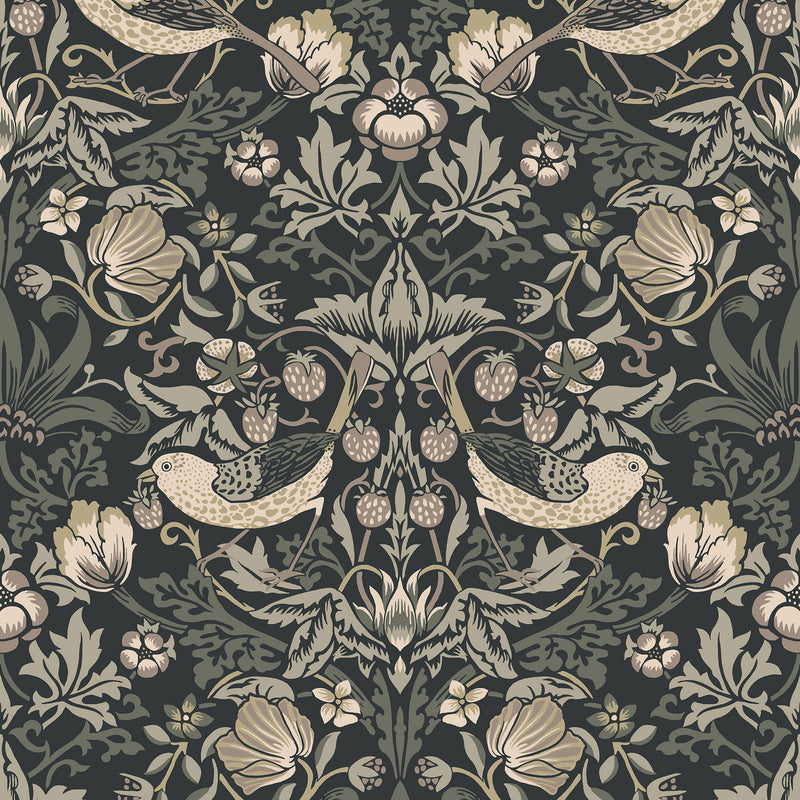 ET11200 Fragaria Garden Arts and Crafts Wallpaper By Galerie
