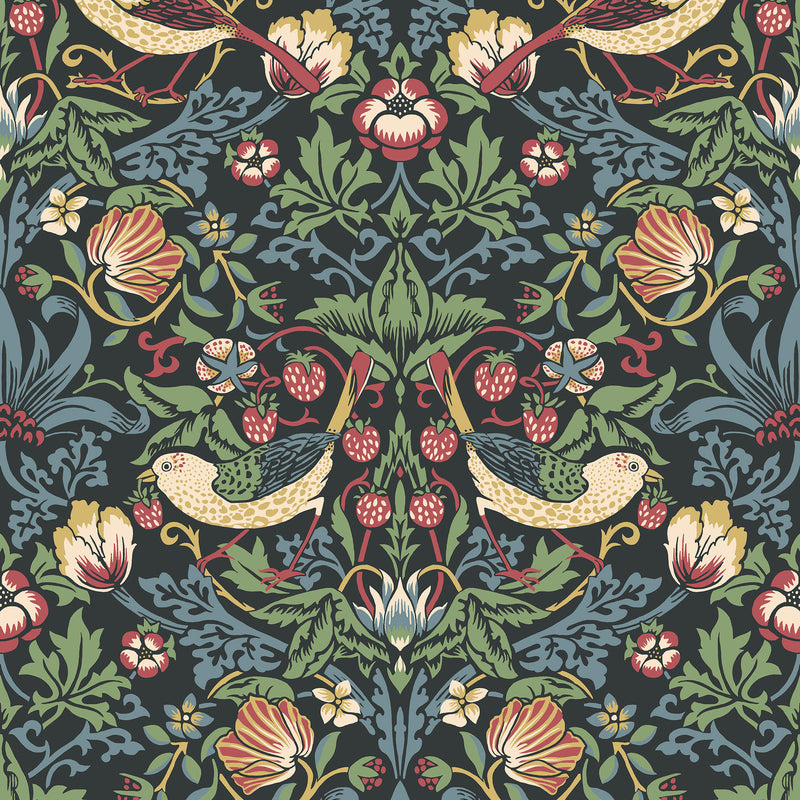 ET11210 Fragaria Garden Arts and Crafts Wallpaper By Galerie
