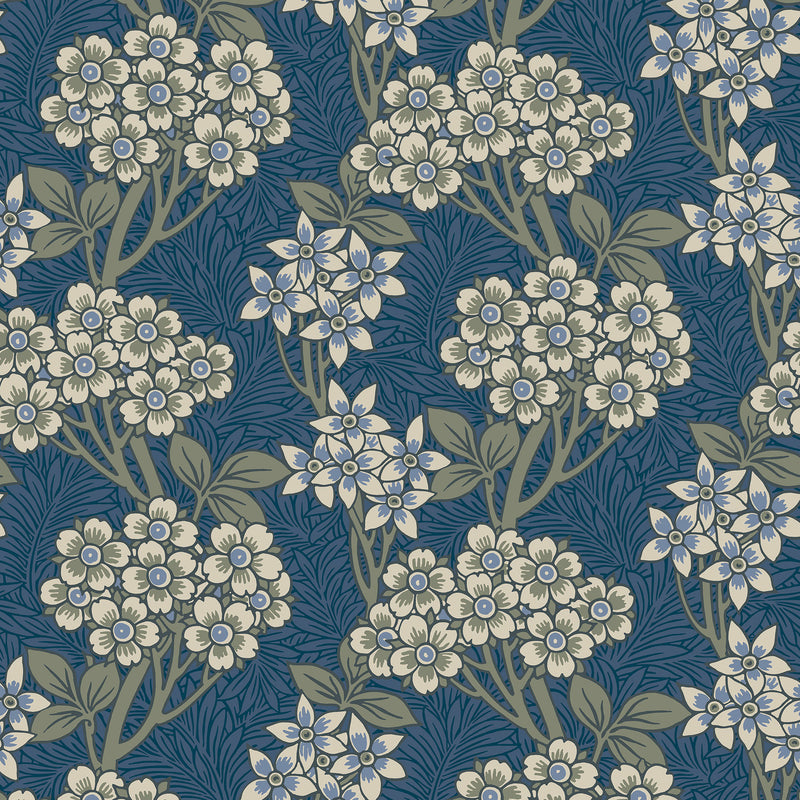 ET12012 Floral Vine Arts and Crafts Wallpaper By Galerie