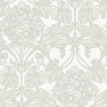 Floral Hydrangea Arts and Crafts Wallpaper By Galerie