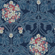 Floral Hydrangea Arts and Crafts Wallpaper By Galerie