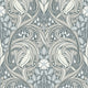 Bird Scroll Arts and Crafts Wallpaper By Galerie
