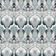 Dragonfly Damask Arts and Crafts Wallpaper By Galerie