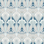 ET12414 Dragonfly Damask Arts and Crafts Wallpaper By Galerie