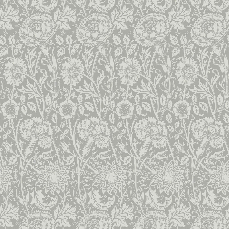 ET12507 Tonal Floral Trail Arts and Crafts Wallpaper By Galerie