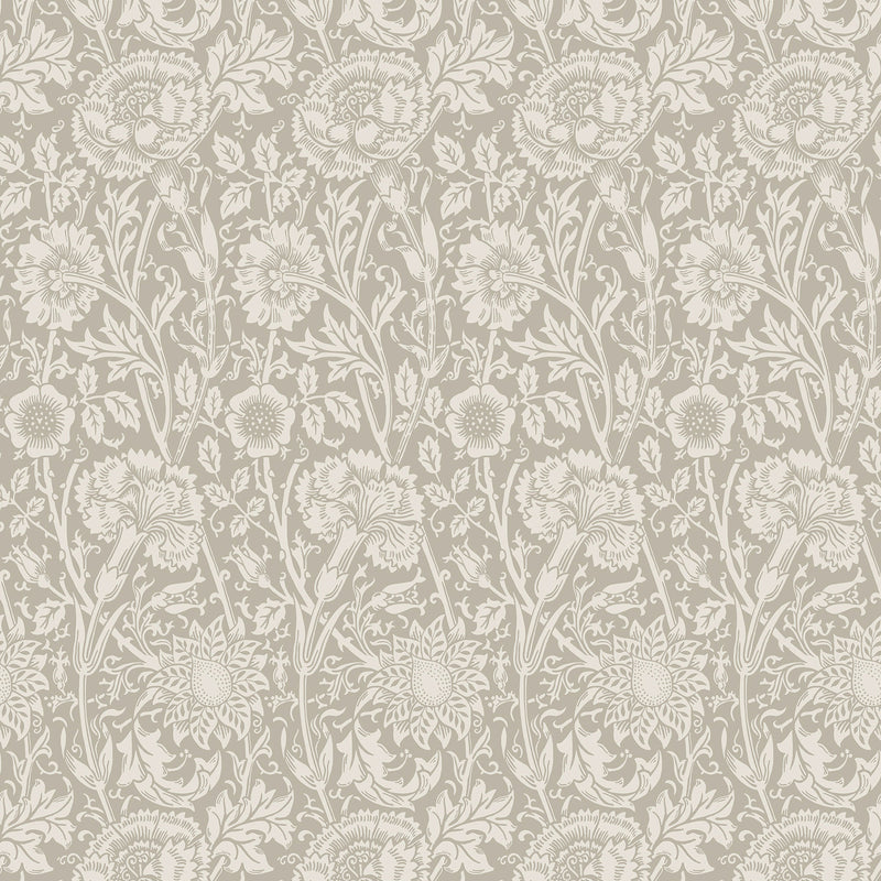 ET12508 Tonal Floral Trail Arts and Crafts Wallpaper By Galerie