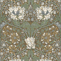 Ogee Flora Arts and Crafts Wallpaper By Galerie