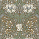 Ogee Flora Arts and Crafts Wallpaper By Galerie