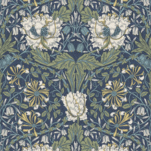 ET12612 Ogee Flora Arts and Crafts Wallpaper By Galerie