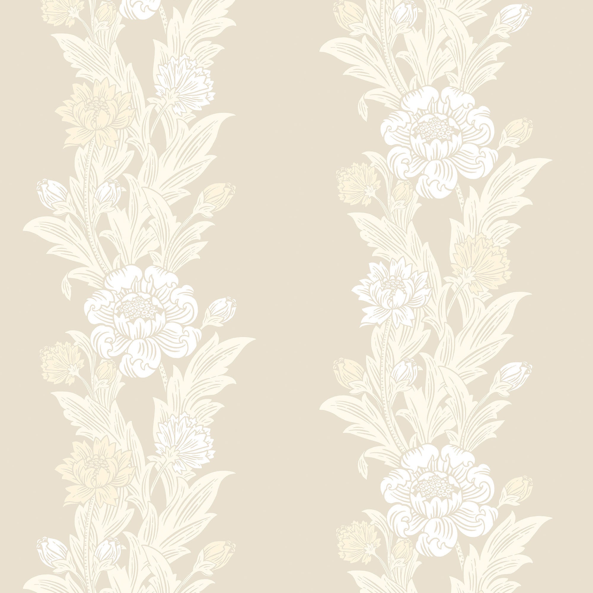 ET12705 Blooming Stripe Arts and Crafts Wallpaper By Galerie
