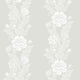 Blooming Stripe Arts and Crafts Wallpaper By Galerie
