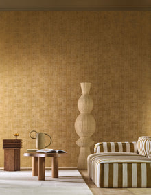Johara Bronze Le Velours 3 Wallpaper by Casamance