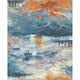 Away at Sea French Impressionist Wallpaper by Today Interiors