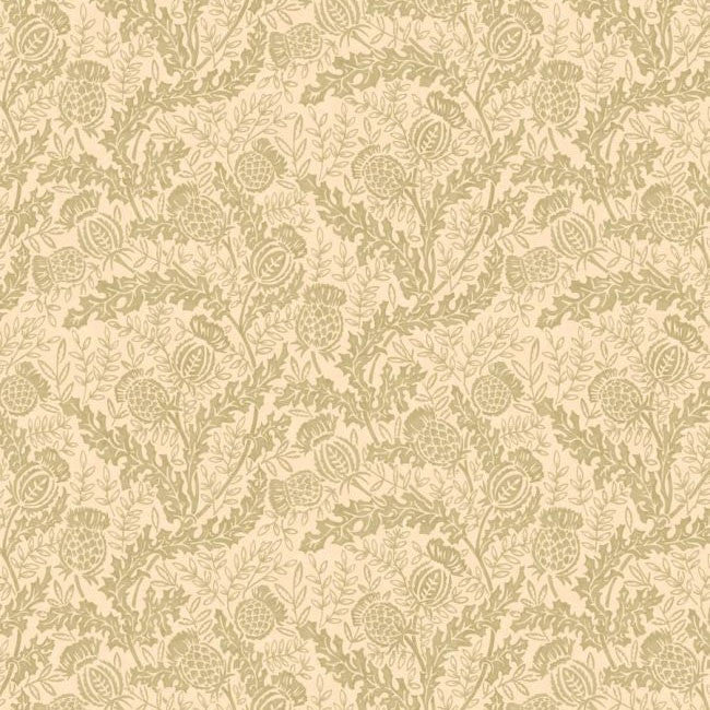 FG108/R106 Mulberry Thistle Print Club Lovat Wallpaper by Mulberry Home
