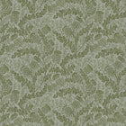 FG108/S47 Mulberry Thistle Print Club Green and Teal Wallpaper by Mulberry Home