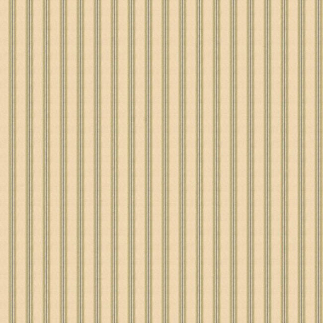 FG109/R106 Somerton Stripe Print Club Lovat Wallpaper by Mulberry Home