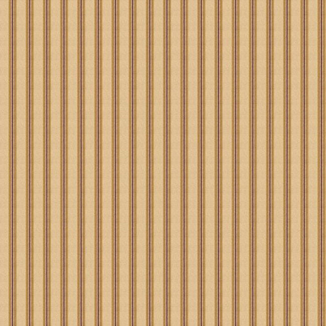 FG109/T128 Somerton Stripe Print Club Ochre Wallpaper by Mulberry Home