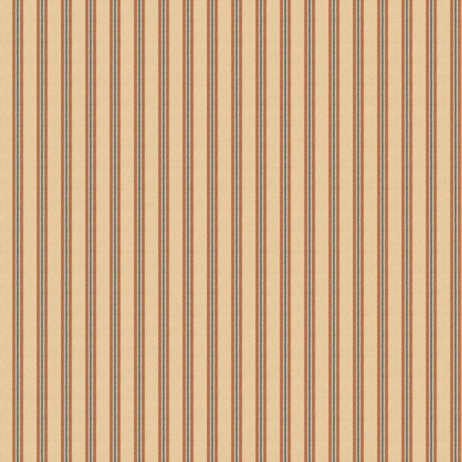FG109/T30 Somerton Stripe Print Club Spice Wallpaper by Mulberry Home