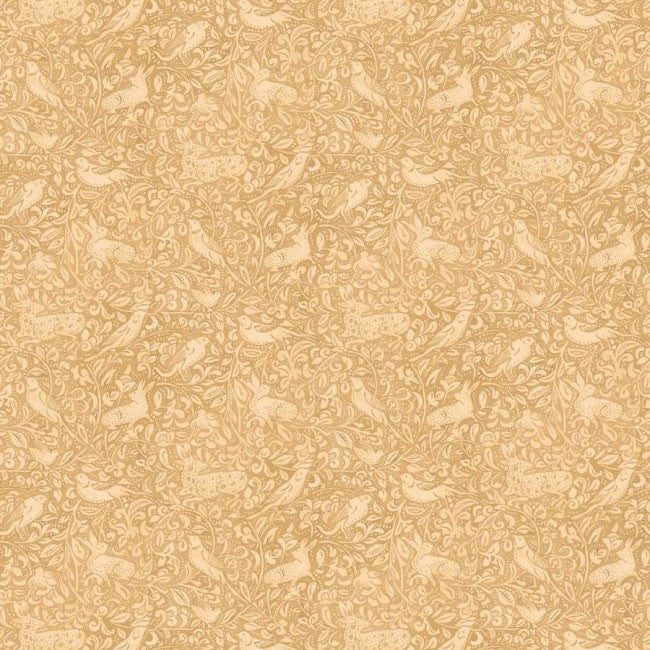 FG110/J107 Hedgerow Print Club Parchment Wallpaper by Mulberry Home