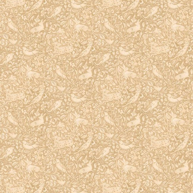 FG110/K102 Hedgerow Print Club Stone Wallpaper by Mulberry Home