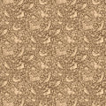 Hedgerow Print Club Espresso Wallpaper by Mulberry Home