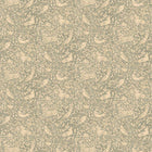 FG110/R41 Hedgerow Print Club Soft Teal Wallpaper by Mulberry Home