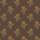 FG111/K74 Somerton Print Club Espresso Wallpaper by Mulberry Home