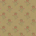 FG111/R107 Somerton Print Club Moss Wallpaper by Mulberry Home