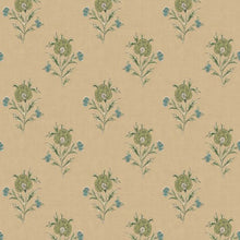 FG111/S16 Somerton Print Club Emerald Wallpaper by Mulberry Home