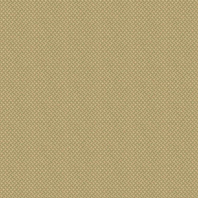 FG112/R107 Basketweave Print Club Moss Wallpaper by Mulberry Home