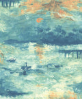 Away at Sea French Impressionist Wallpaper by Today Interiors